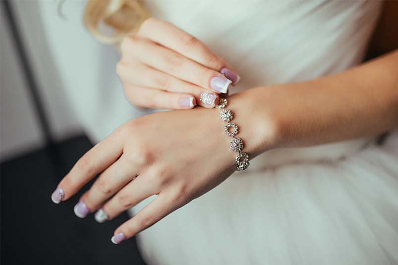Silver Bangles for Weddings